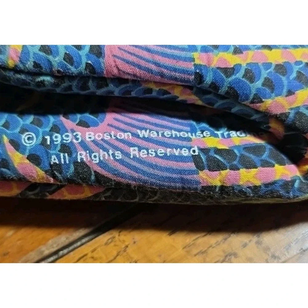 Vintage Boston Warehouse Oven Mitt Decorative Tropical Fish 11 inch 1993‎